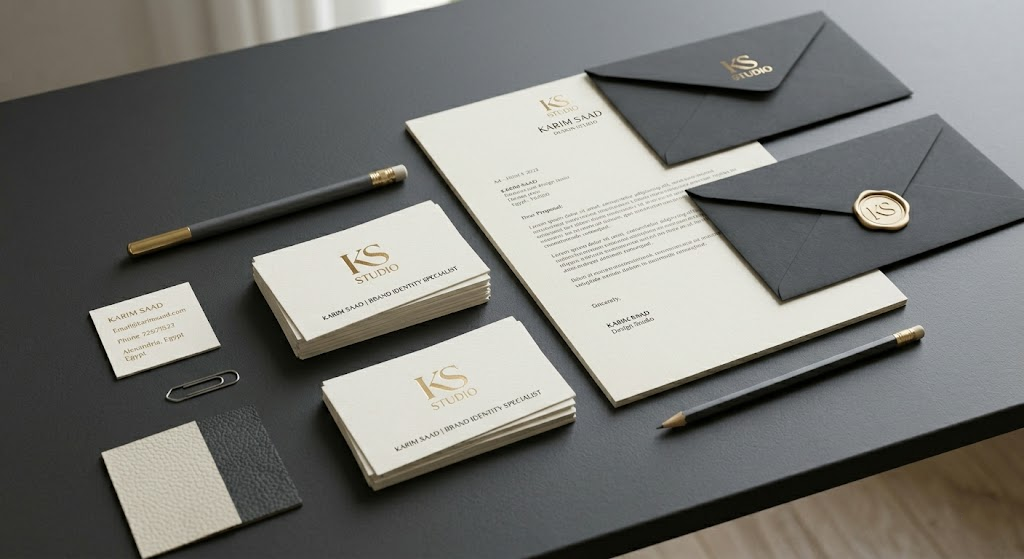 Luxury visual identity and logo design system for premium brands